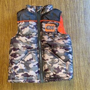 Healthtex Forrest Camo Toddler Vest Hunting/Fishing Size 18M